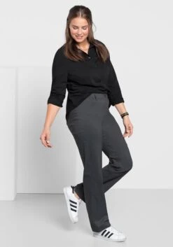 Sheego Bengalin-Hose In Gerader Form -Sheego Verkaufsgeschäft 11250400776 003AZ 00 SH