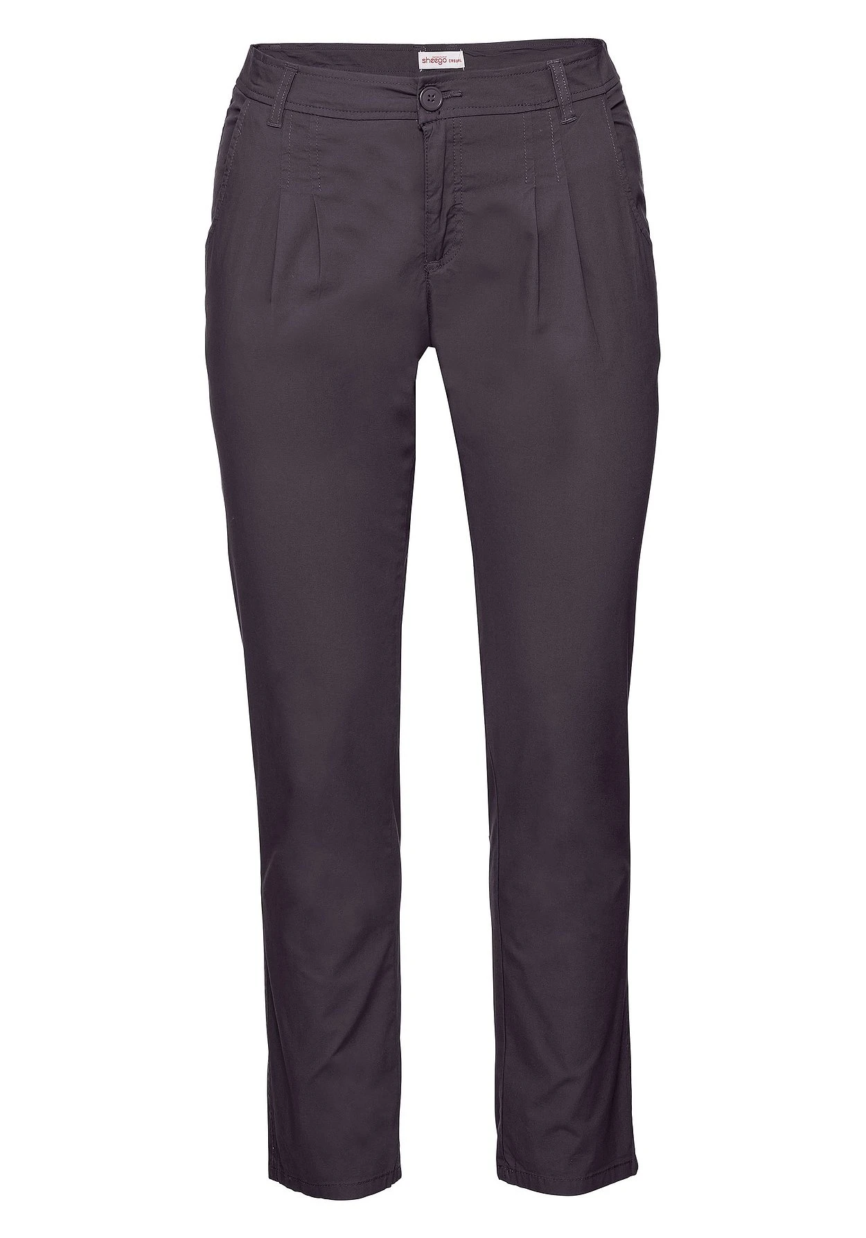 Sheego Schmal Zulaufende Chinohose Mit Bundfalten 6 Sheego Schmal Zulaufende Chinohose Mit Bundfalten – Bild 4