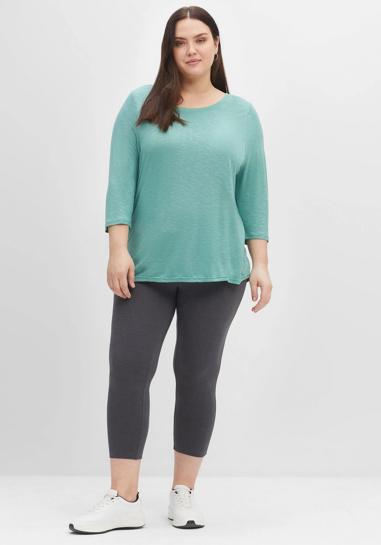 Sheego Leggings In Caprilänge 7 Sheego Leggings In Caprilänge – Bild 5