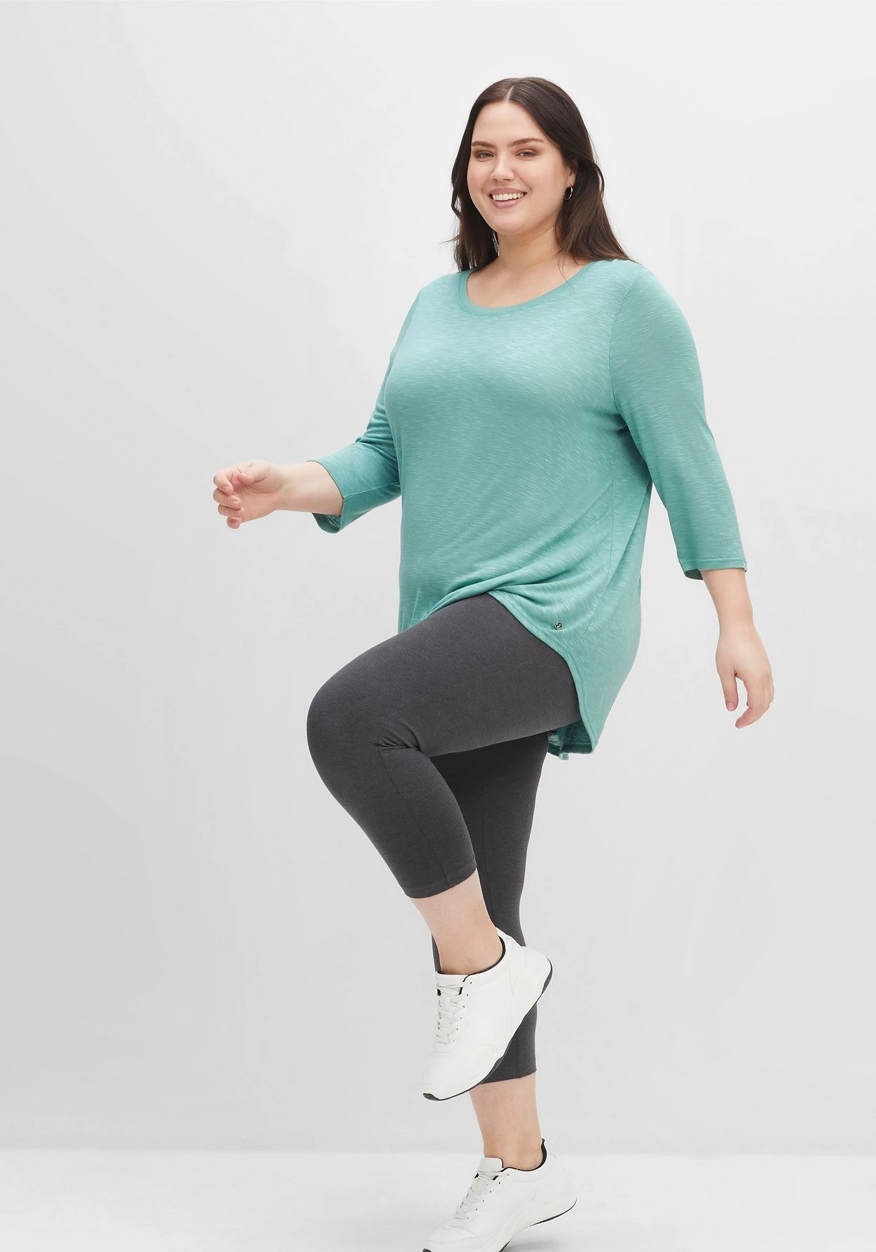 Sheego Leggings In Caprilänge 9 Sheego Leggings In Caprilänge – Bild 7