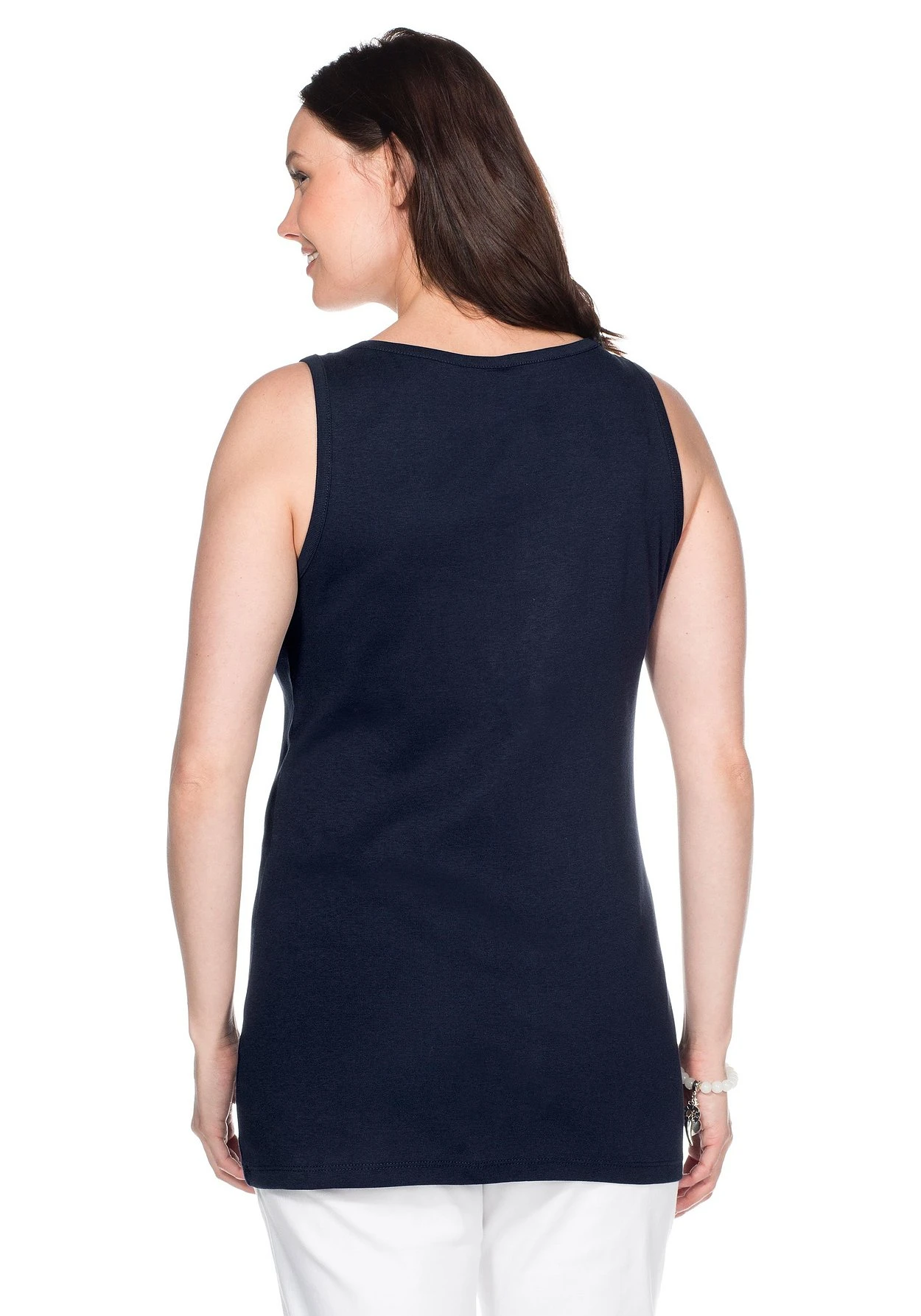 Sheego Longtop In Rippqualität, Mit Weitem Ausschnitt 4 Sheego Longtop In Rippqualität, Mit Weitem Ausschnitt – Bild 2