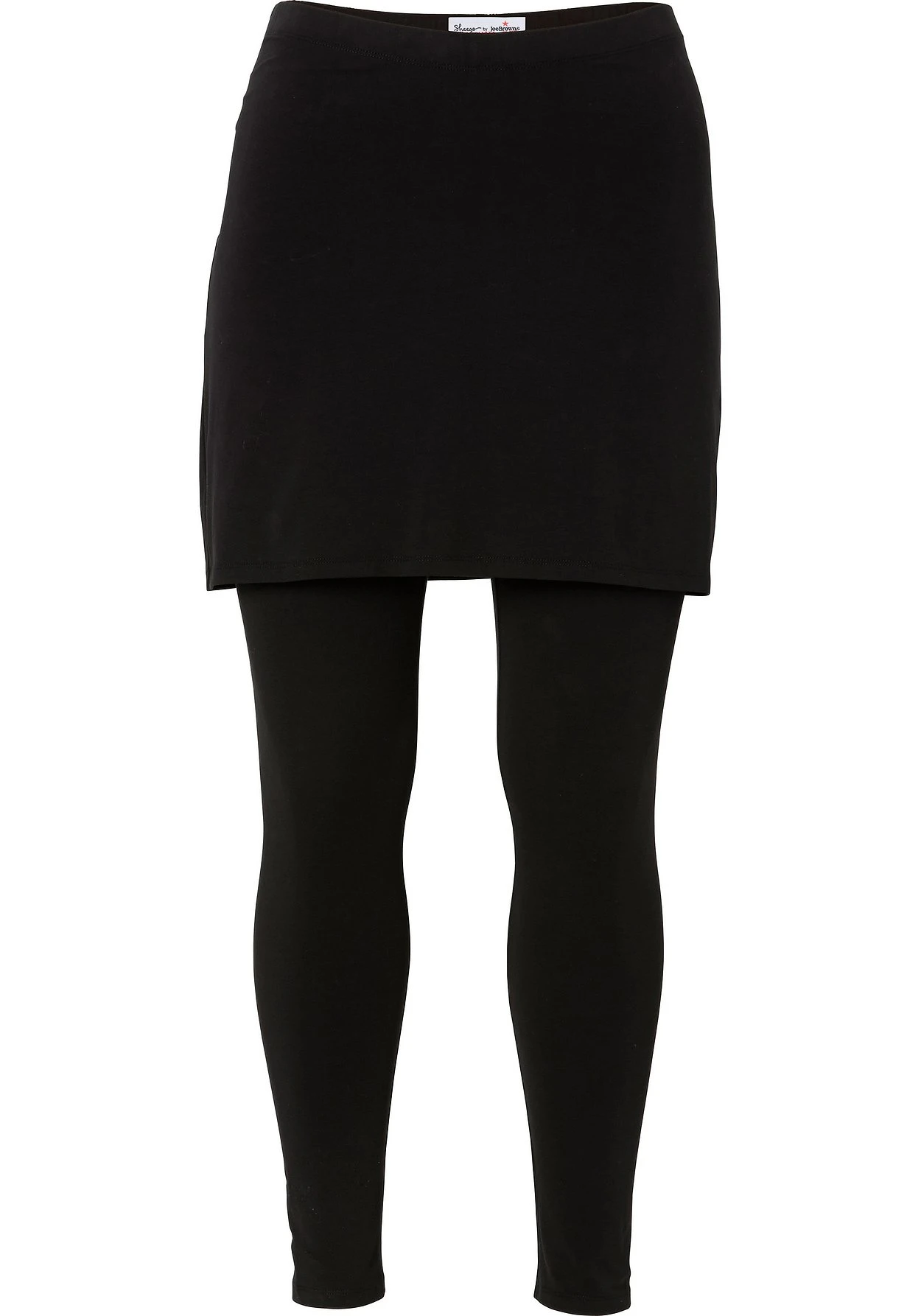 Leggings Mit Angesetztem Minirock 6 Leggings Mit Angesetztem Minirock – Bild 4