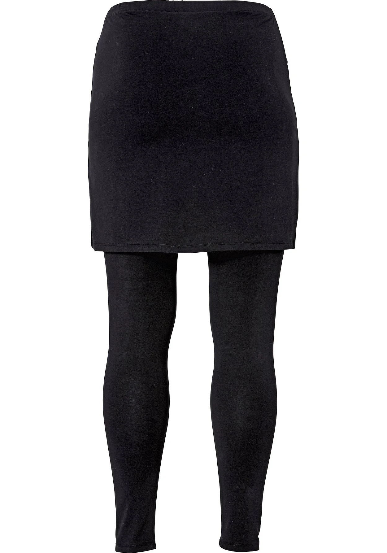 Leggings Mit Angesetztem Minirock 7 Leggings Mit Angesetztem Minirock – Bild 5