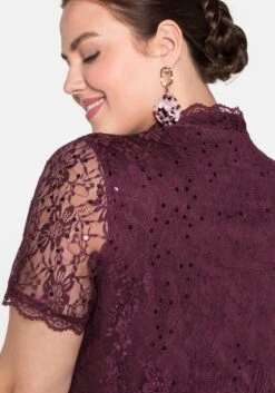 Sheego Spitzenbolero Mit Pailletten -Sheego Verkaufsgeschäft 11372700263 03OXG 02 SH