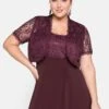 Sheego Spitzenbolero Mit Pailletten 1 Sheego Spitzenbolero Mit Pailletten -Sheego Verkaufsgeschäft 11372700263 03OXK 02 SH