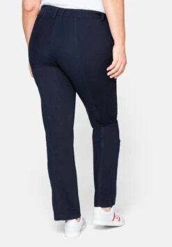 Sheego Gerade Hose Mit Teilungsnähten Und Krempelfunktion 12 Sheego Gerade Hose Mit Teilungsnähten Und Krempelfunktion -Sheego Verkaufsgeschäft 11435200018 03FB8 00 SH