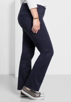 Sheego Gerade Hose Aus Baumwoll-Twill 11 Sheego Gerade Hose Aus Baumwoll-Twill -Sheego Verkaufsgeschäft 11555000018 0042C 00 SH