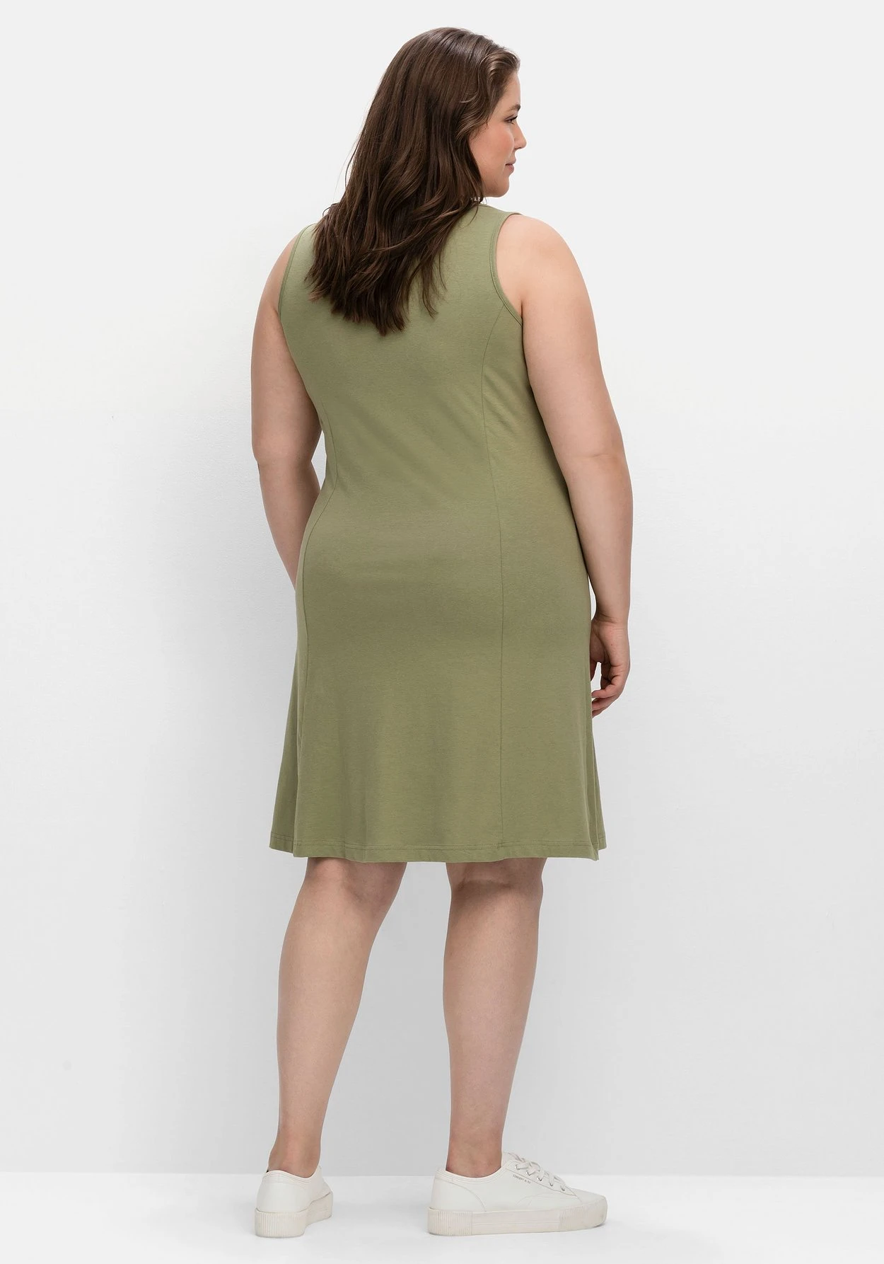 Sheego Kleid In A-Linie Mit Breiten Trägern 5 Sheego Kleid In A-Linie Mit Breiten Trägern – Bild 3