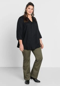 Sheego Tunika Mit 3/4-Arm Und Gerundetem Saum 11 Sheego Tunika Mit 3/4-Arm Und Gerundetem Saum -Sheego Verkaufsgeschäft 12891800289 029MP 00 SH