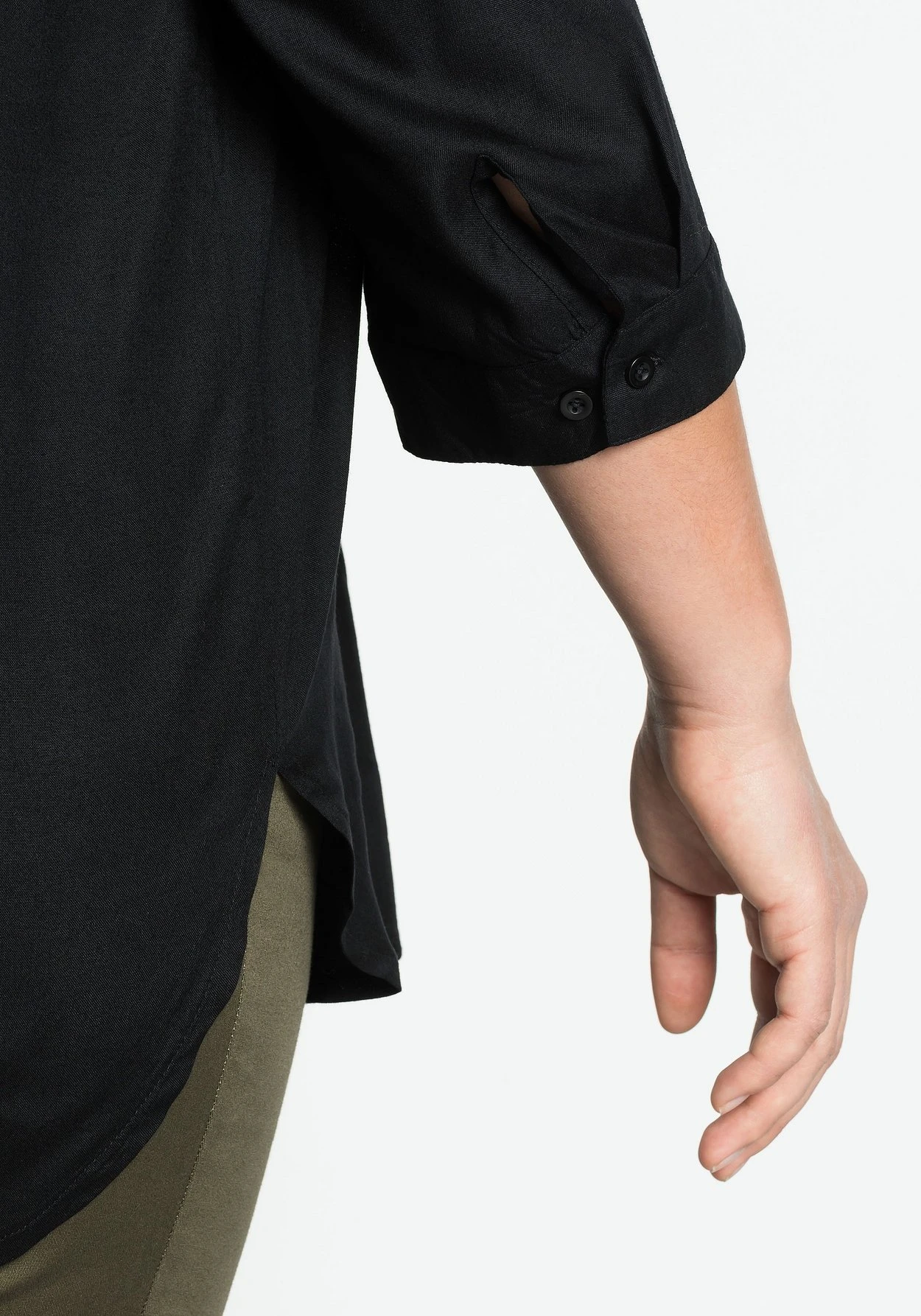 Sheego Tunika Mit 3/4-Arm Und Gerundetem Saum 8 Sheego Tunika Mit 3/4-Arm Und Gerundetem Saum – Bild 6