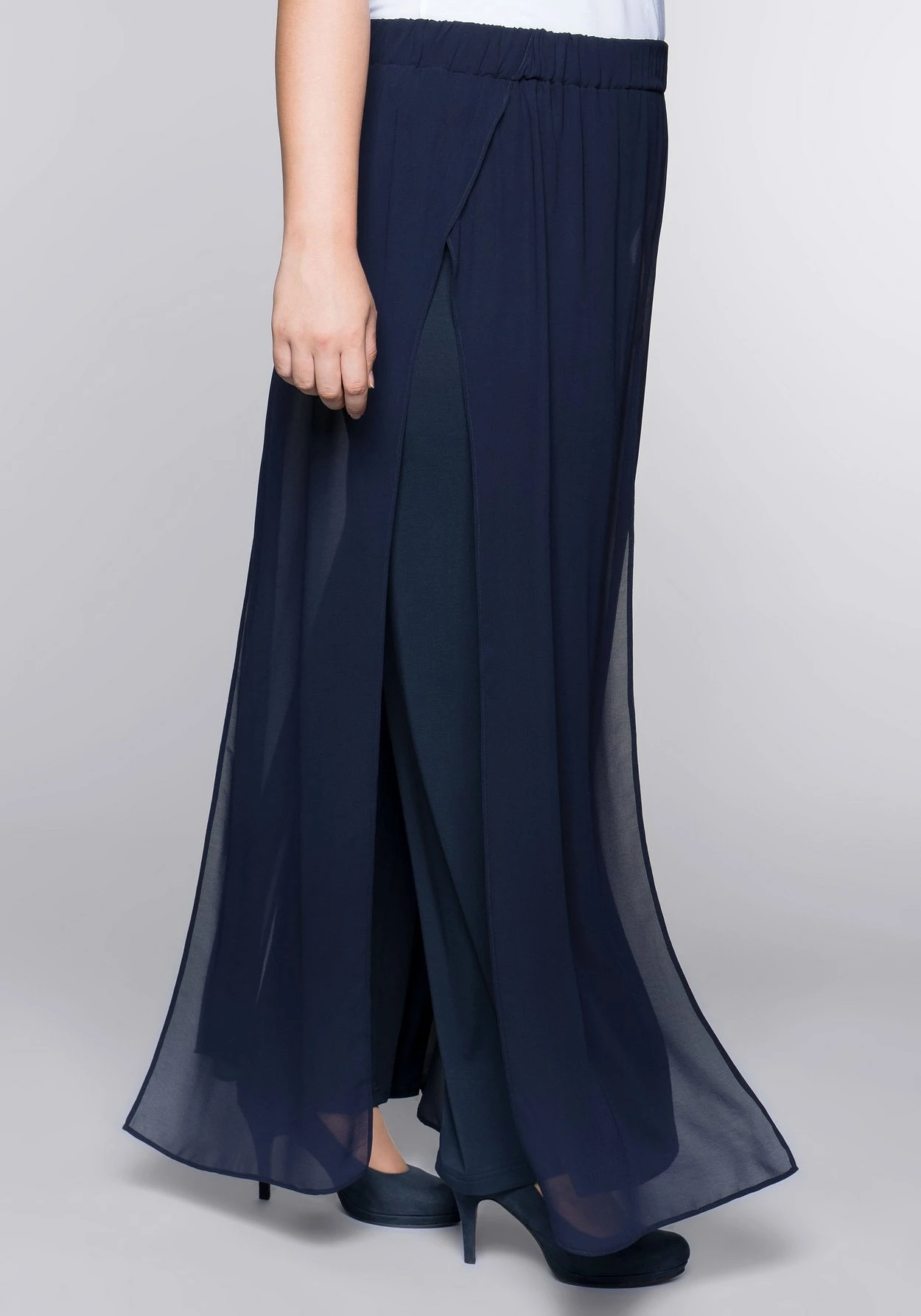 Sheego Weite Hose Im Lagenlook 4 Sheego Weite Hose Im Lagenlook – Bild 2