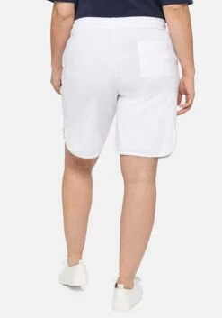 Sheego Jersey-Bermudas Mit Schlupfbund Und Tunnelzug 12 Sheego Jersey-Bermudas Mit Schlupfbund Und Tunnelzug -Sheego Verkaufsgeschäft 13193000010 04CDF 02 SH
