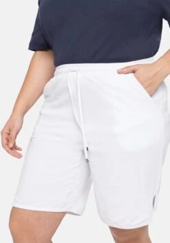 Sheego Jersey-Bermudas Mit Schlupfbund Und Tunnelzug 16 Sheego Jersey-Bermudas Mit Schlupfbund Und Tunnelzug -Sheego Verkaufsgeschäft 13193000010 04CDK 02 SH