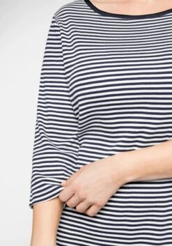 Sheego Shirt Aus Rippware Mit Garngefärbten Ringeln 12 Sheego Shirt Aus Rippware Mit Garngefärbten Ringeln -Sheego Verkaufsgeschäft 13471300018 037DI 00 SH