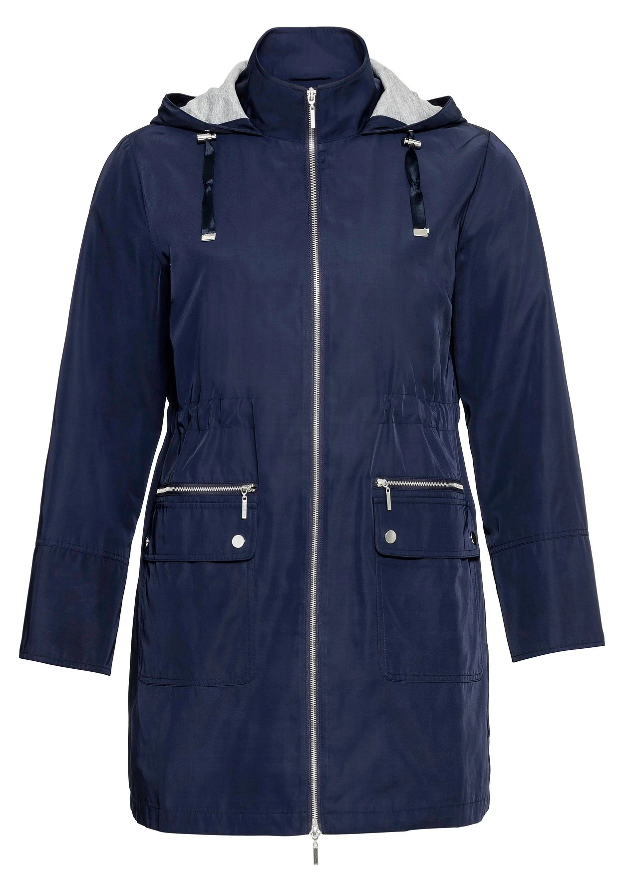 Sheego Outdoorjacke Mit Kapuze Und 2-Wege-Reißverschluss 5 Sheego Outdoorjacke Mit Kapuze Und 2-Wege-Reißverschluss – Bild 3