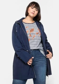 Sheego Outdoorjacke Mit Kapuze Und 2-Wege-Reißverschluss 12 Sheego Outdoorjacke Mit Kapuze Und 2-Wege-Reißverschluss -Sheego Verkaufsgeschäft 13485300018 037N4 02 SH