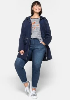 Sheego Outdoorjacke Mit Kapuze Und 2-Wege-Reißverschluss 11 Sheego Outdoorjacke Mit Kapuze Und 2-Wege-Reißverschluss -Sheego Verkaufsgeschäft 13485300018 037N6 02 SH