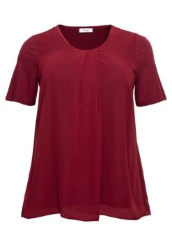 Sheego Blusenshirt Mit Gelegten Falten, Im Lagenlook -Sheego Verkaufsgeschäft 13496400259 037L7 00 SH