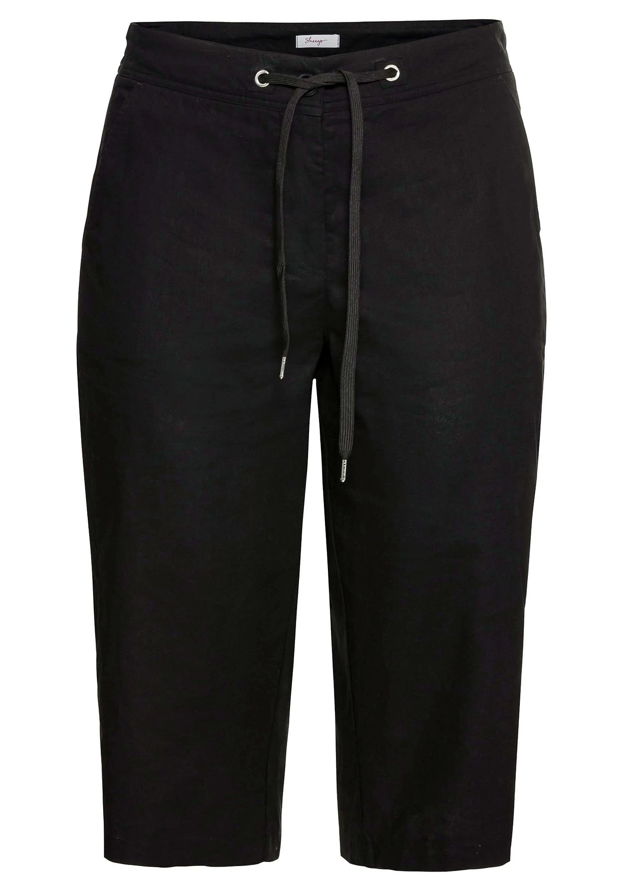 Sheego Caprihose Mit Bindeband, Aus Leinen-Mix 5 Sheego Caprihose Mit Bindeband, Aus Leinen-Mix – Bild 3