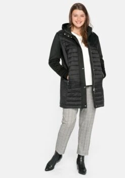 Sheego Steppjacke Im Materialmix, Mit Kapuze 11 Sheego Steppjacke Im Materialmix, Mit Kapuze -Sheego Verkaufsgeschäft 13716300289 03HQM 02 SH