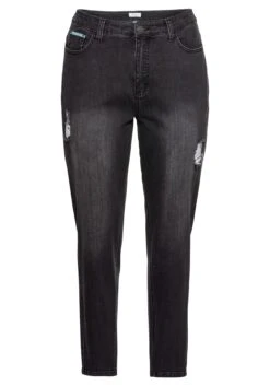 Sheego Mom-Jeans Mit Destroyed-Effekten Und Formbund 13 Sheego Mom-Jeans Mit Destroyed-Effekten Und Formbund -Sheego Verkaufsgeschäft 13727700341 03GYW 00 SH