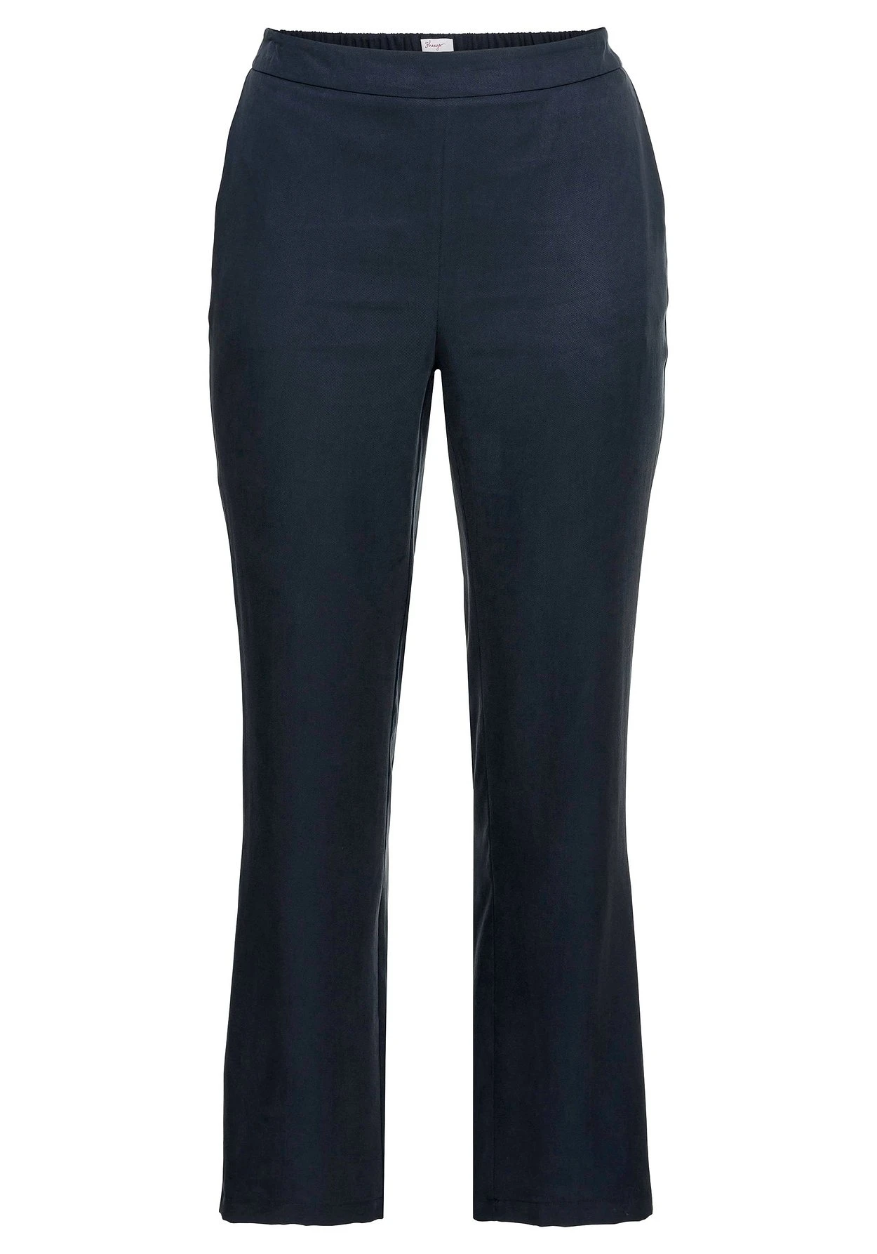 Sheego Gerade Hose Mit Seitenschlitzen Aus TENCEL™ Lyocell 6 Sheego Gerade Hose Mit Seitenschlitzen Aus TENCEL™ Lyocell – Bild 4