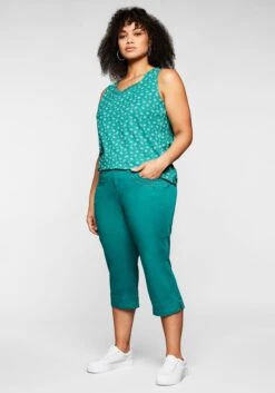 Sheego Top Mit Alloverdruck Und Spitze Am Ausschnitt 11 Sheego Top Mit Alloverdruck Und Spitze Am Ausschnitt -Sheego Verkaufsgeschäft 13866501808 03VDH 01 SH