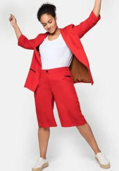 Sheego Bermudas Mit Bügelfalten, AusTENCEL™ Lyocell -Sheego Verkaufsgeschäft 13888801998 03TC1 02 SH