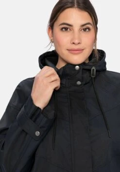 Sheego Outdoorjacke Mit Kapuze, In A-Linie, Wasserabweisend -Sheego Verkaufsgeschäft 14003300289 03X9Q 02 SH