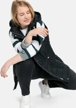 Sheego Gesteppte Longweste Mit Kapuze -Sheego Verkaufsgeschäft 14005800289 043EC 02 SH