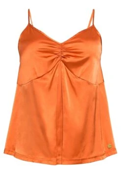 Sheego Top Mit Raffung Am Ausschnitt, Vorn Aus Satin 10 Sheego Top Mit Raffung Am Ausschnitt, Vorn Aus Satin -Sheego Verkaufsgeschäft 14006300337 03XF4 01 SH