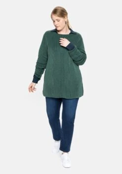 Sheego Pullover In Zweifarbiger Rippstruktur 11 Sheego Pullover In Zweifarbiger Rippstruktur -Sheego Verkaufsgeschäft 14008501685 03XCX 02 SH