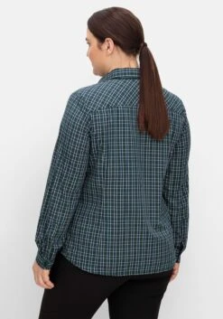 Sheego Karierte Wanderbluse Mit Taschen 10 Sheego Karierte Wanderbluse Mit Taschen -Sheego Verkaufsgeschäft 14009801735 04U54 02 SH
