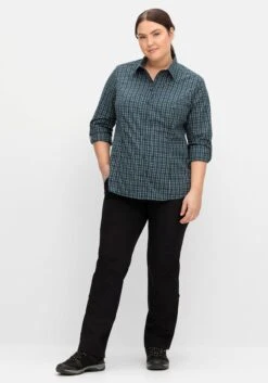 Sheego Karierte Wanderbluse Mit Taschen 12 Sheego Karierte Wanderbluse Mit Taschen -Sheego Verkaufsgeschäft 14009801735 04U55 02 SH