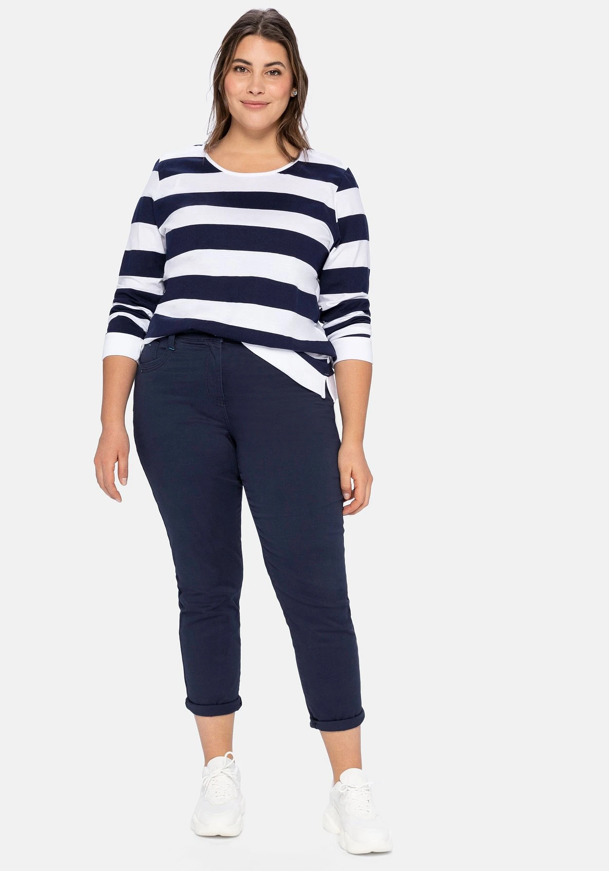 Sheego Schmale Stretchhose In Twill-Qualität 7 Sheego Schmale Stretchhose In Twill-Qualität – Bild 5