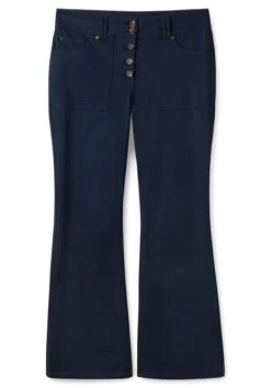 Sheego Bootcut-Hose Mit Markanter Knopfleiste -Sheego Verkaufsgeschäft 14021900035 0433O 00 SH