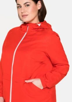 Sheego Übergangsjacke Aus Microfaser, Mit Kapuze 12 Sheego Übergangsjacke Aus Microfaser, Mit Kapuze -Sheego Verkaufsgeschäft 14022001998 03Y1Z 02 SH