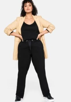 Sheego Schmale Joggpants Mit Schlupfbund Und Eingrifftaschen -Sheego Verkaufsgeschäft 14047000289 03WRE 02 SH