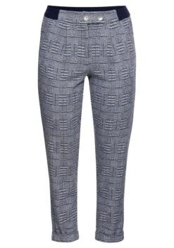 Sheego Chinohose Mit Karomuster Und Bundfalten -Sheego Verkaufsgeschäft 14054901648 04419 00 SH