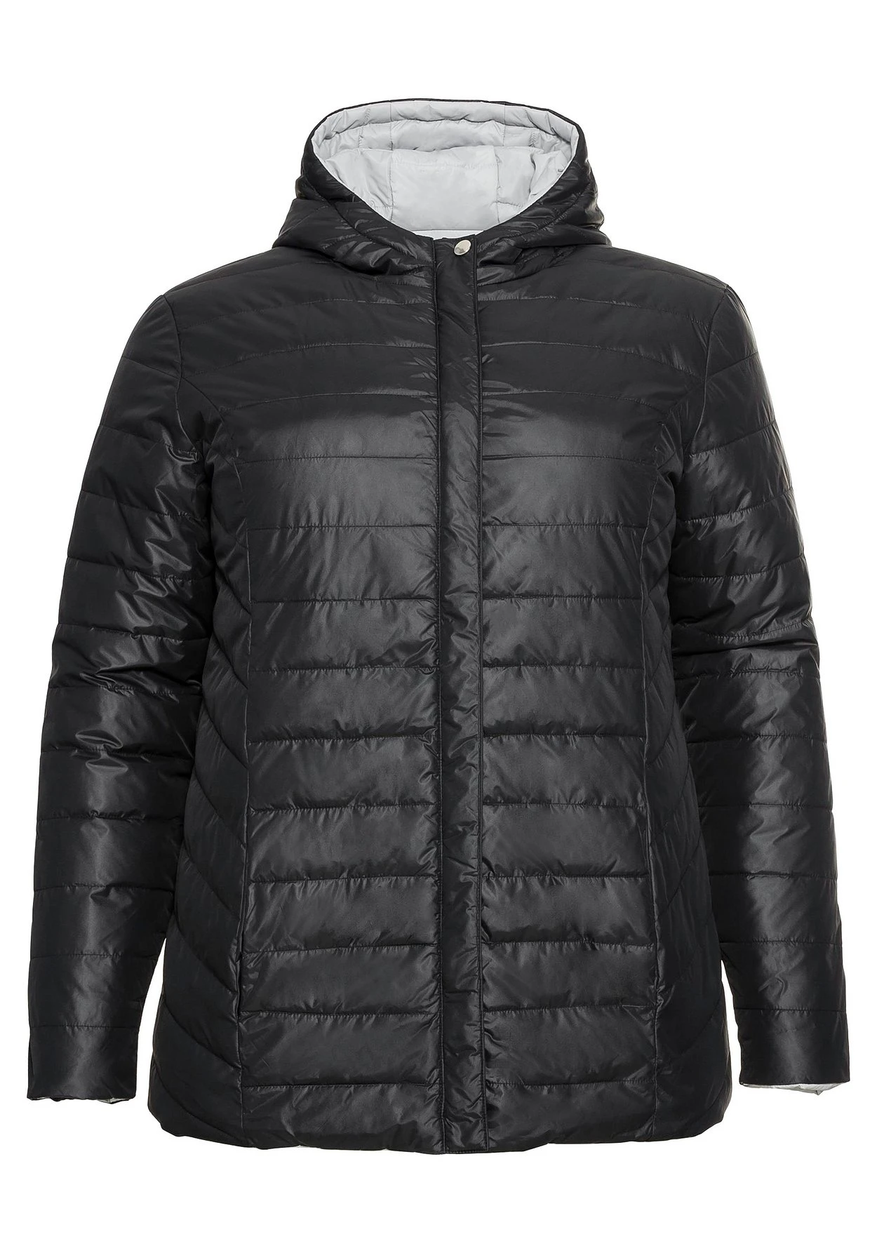 Sheego Wendejacke Mit Kapuze, Beidseitig Tragbar 5 Sheego Wendejacke Mit Kapuze, Beidseitig Tragbar – Bild 3