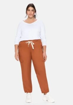 Sheego Cargohose Mit Schlupfbund, Aus TENCEL™ Lyocell 14 Sheego Cargohose Mit Schlupfbund, Aus TENCEL™ Lyocell -Sheego Verkaufsgeschäft 14060301949 03YY3 02 SH