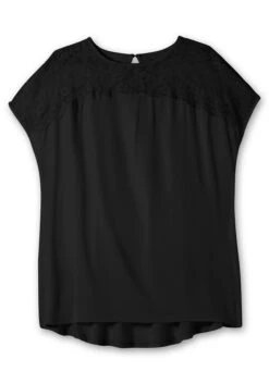 Sheego Shirt Mit Spitzenpasse An Der Schulterpartie -Sheego Verkaufsgeschäft 14060900289 043UM 00 SH