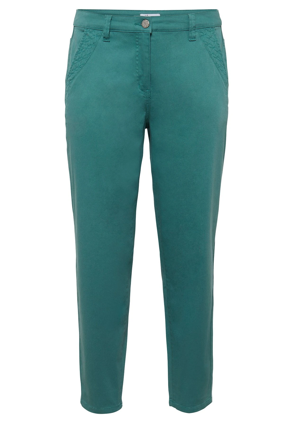 Sheego Hose Im Mom-Schnitt Mit High-Waist-Bund 6 Sheego Hose Im Mom-Schnitt Mit High-Waist-Bund – Bild 4