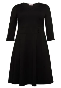 Jerseykleid Mit Herzausschnitt Und Taillenband -Sheego Verkaufsgeschäft 14076700289 045Z2 00 SH
