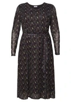 Sheego Mesh-Kleid Mit Millefleurs-Druck Und Bindegürtel 11 Sheego Mesh-Kleid Mit Millefleurs-Druck Und Bindegürtel -Sheego Verkaufsgeschäft 14090001491 04506 00 SH