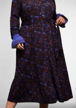 Sheego Blusenkleid Mit Alloverprint Und Bindeband -Sheego Verkaufsgeschäft 14102900377 045Q7 00 SH