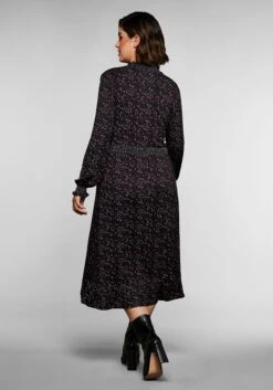 Sheego Figurbetontes Midikleid Mit Smokdetails 10 Sheego Figurbetontes Midikleid Mit Smokdetails -Sheego Verkaufsgeschäft 14103000377 045WW 00 SH