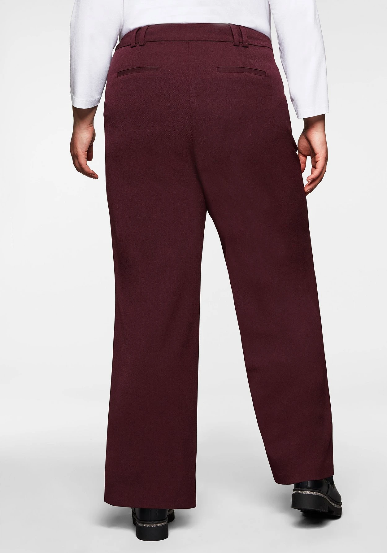 Sheego Weite Hose Mit Asymmetrischem Verschluss 5 Sheego Weite Hose Mit Asymmetrischem Verschluss – Bild 3