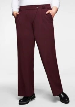 Sheego Weite Hose Mit Asymmetrischem Verschluss 14 Sheego Weite Hose Mit Asymmetrischem Verschluss -Sheego Verkaufsgeschäft 14104200283 044YC 01 SH