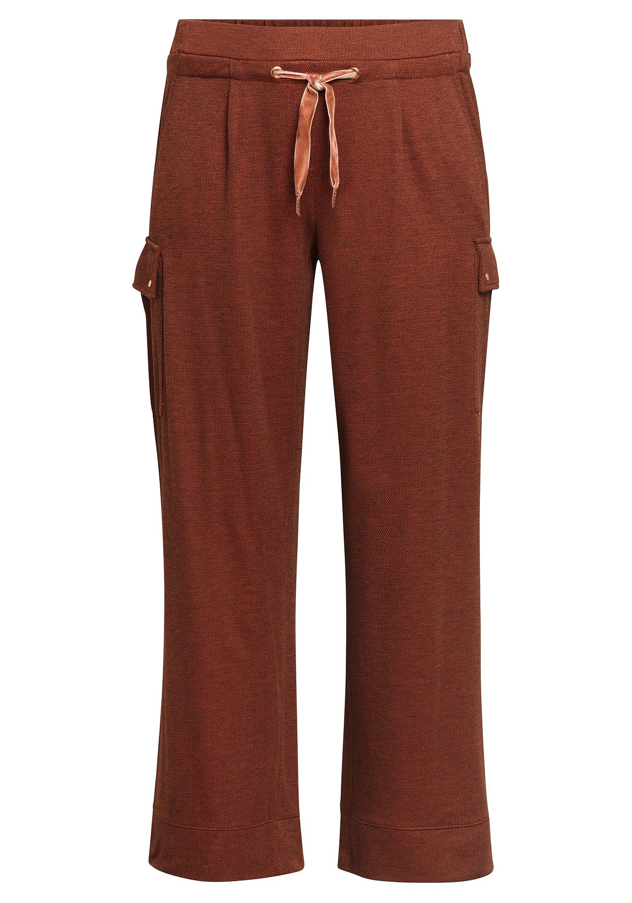 Sheego Weite Joggpants Mit Cargotaschen Aus Samt 6 Sheego Weite Joggpants Mit Cargotaschen Aus Samt – Bild 4